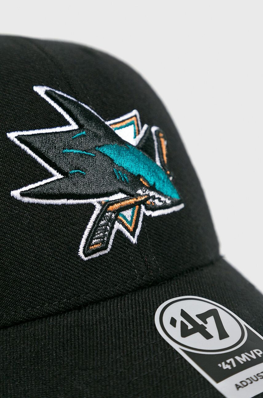 47brand Čiapka San Jose Sharks - Pepit.sk