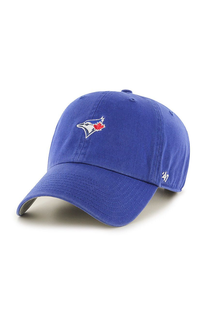 47brand Čiapka Toronto Blue Jays jednofarebná - Pepit.sk