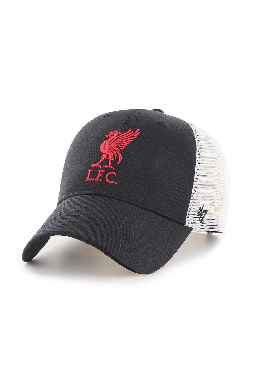 47brand Šiltovka EPL Liverpool čierna farba s nášivkou - Pepit.sk