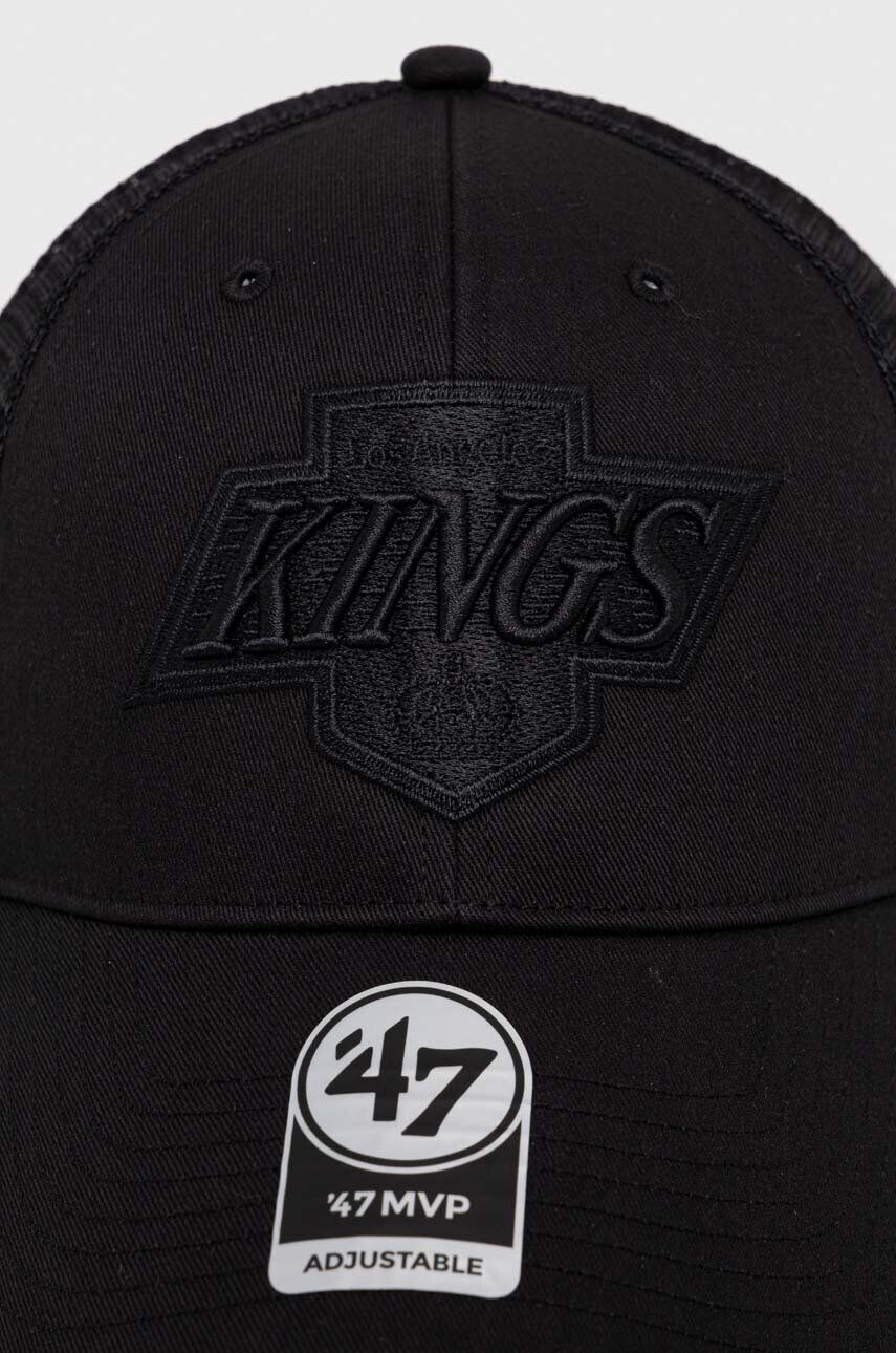 47brand Šiltovka NHL Los Angeles Kings čierna farba s nášivkou - Pepit.sk