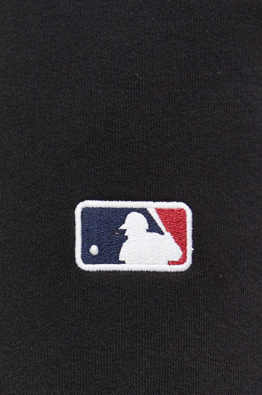 47brand Tepláky MLB Batterman League Logo čierna farba s nášivkou - Pepit.sk