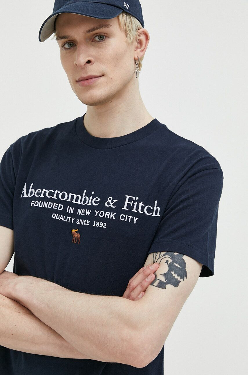 Abercrombie & Fitch Bavlnené tričko - Pepit.sk