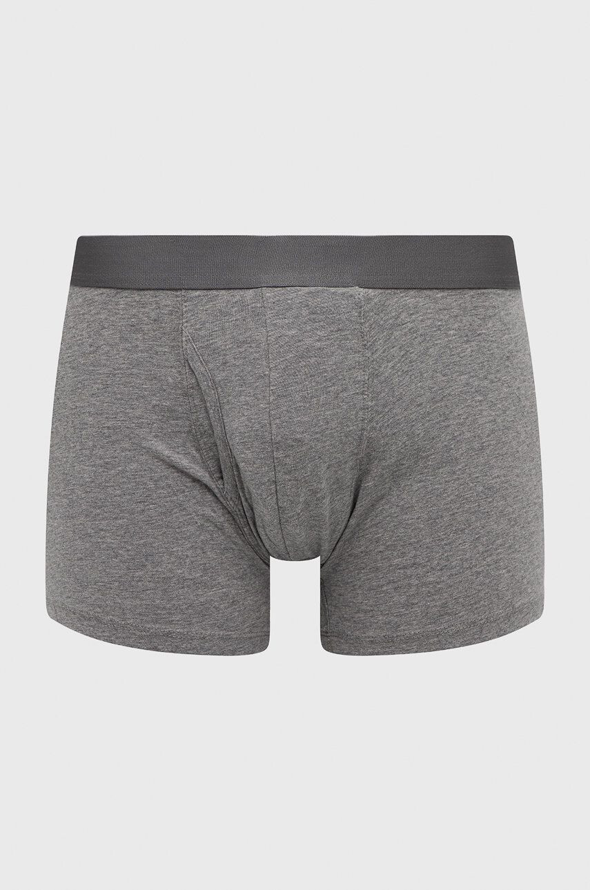 Abercrombie & Fitch Boxerky (3-pak) pánske bordová farba - Pepit.sk