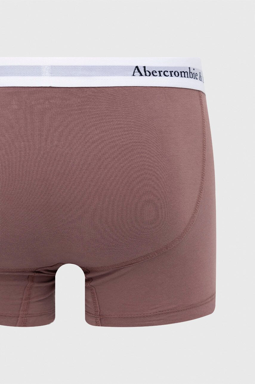 Abercrombie & Fitch Boxerky (5-pak) pánske červená farba - Pepit.sk