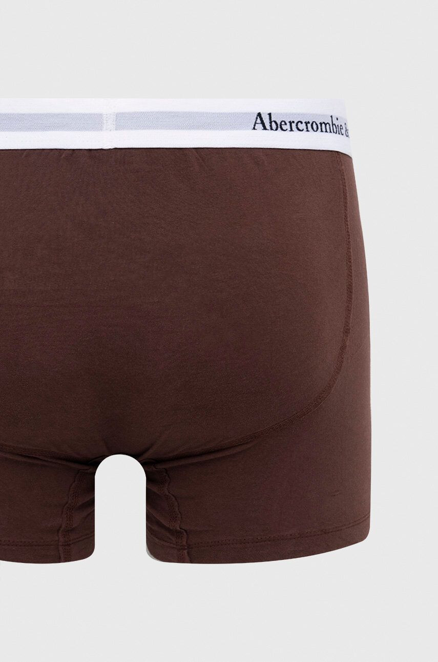 Abercrombie & Fitch Boxerky (5-pak) pánske červená farba - Pepit.sk