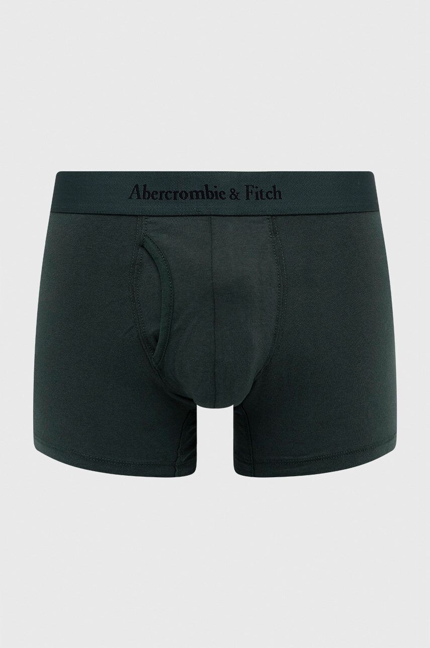 Abercrombie & Fitch Boxerky (5-pak) pánske zelená farba - Pepit.sk