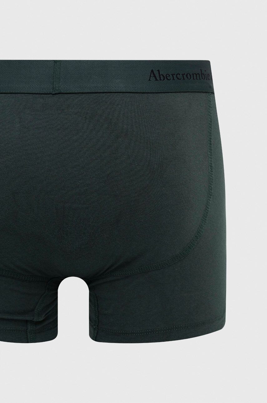 Abercrombie & Fitch Boxerky (5-pak) pánske zelená farba - Pepit.sk