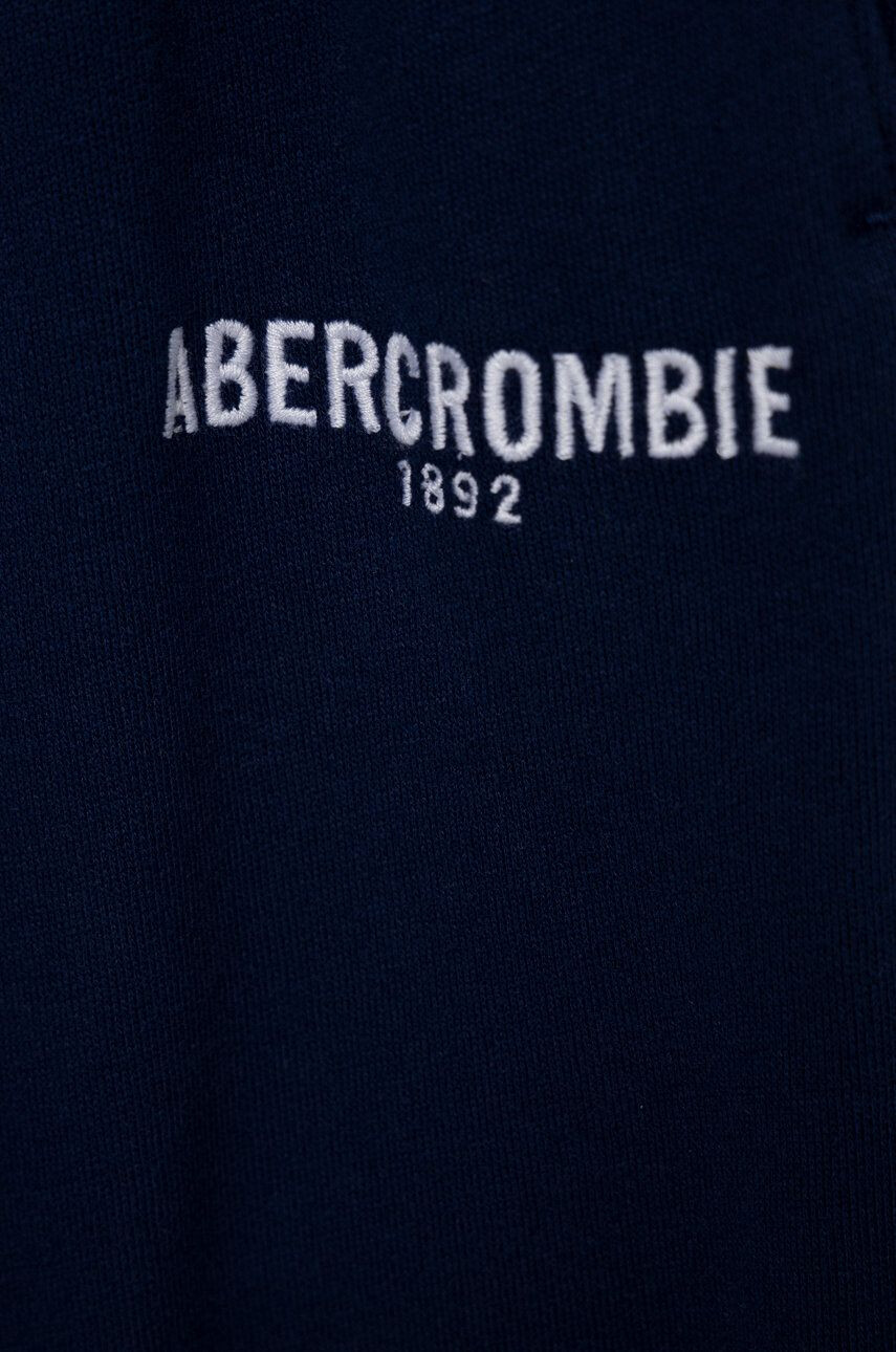 Abercrombie & Fitch Detské tepláky tmavomodrá farba jednofarebné - Pepit.sk