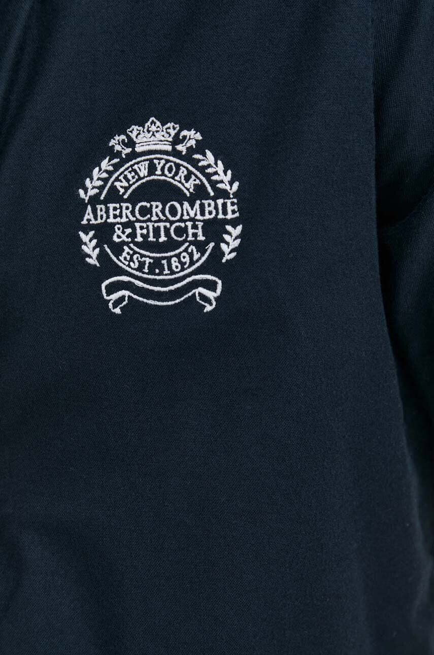 Abercrombie & Fitch Košeľa pánska tmavomodrá farba regular s golierom button-down - Pepit.sk