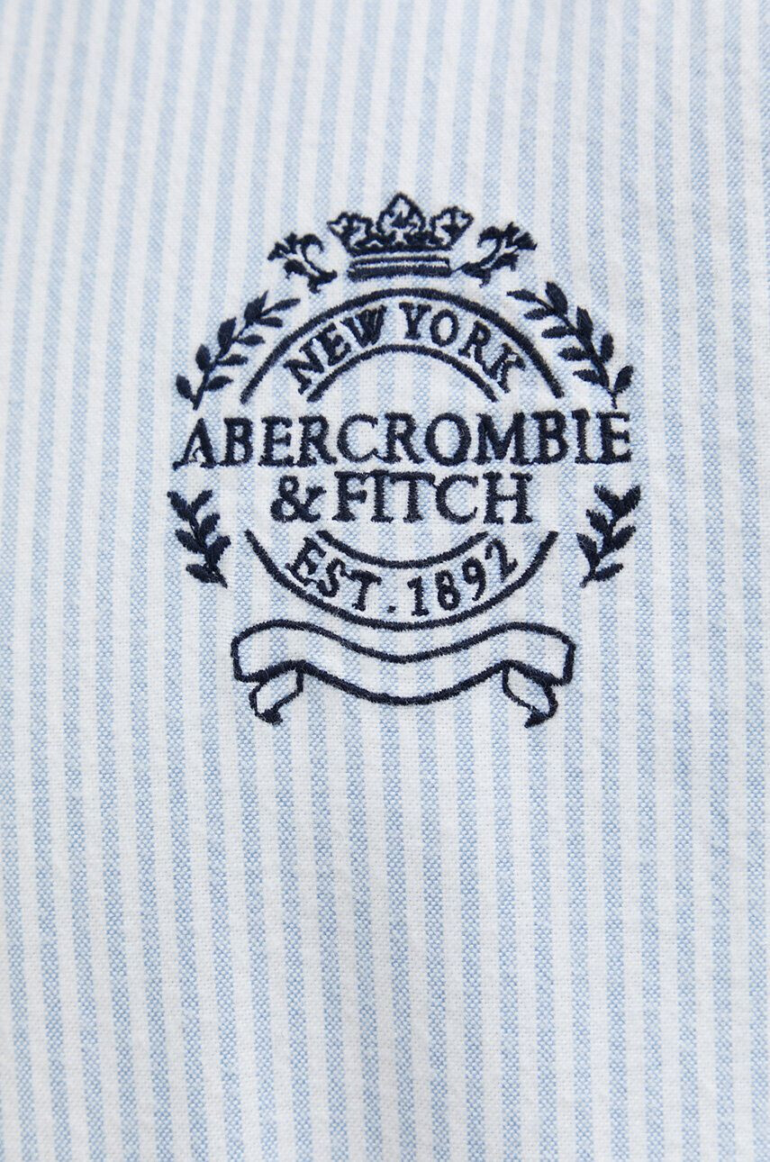 Abercrombie & Fitch Košeľa pánska béžová farba regular s golierom button-down - Pepit.sk