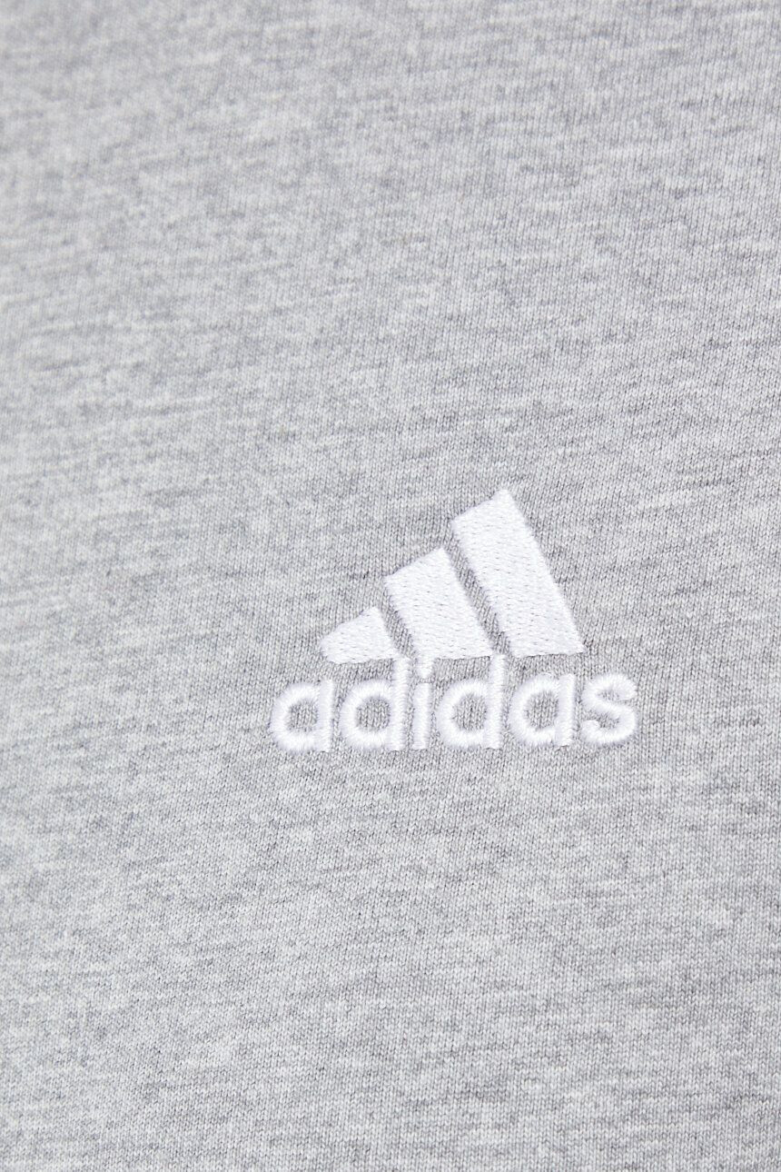 adidas Bavlnené šaty šedá farba mini oversize - Pepit.sk