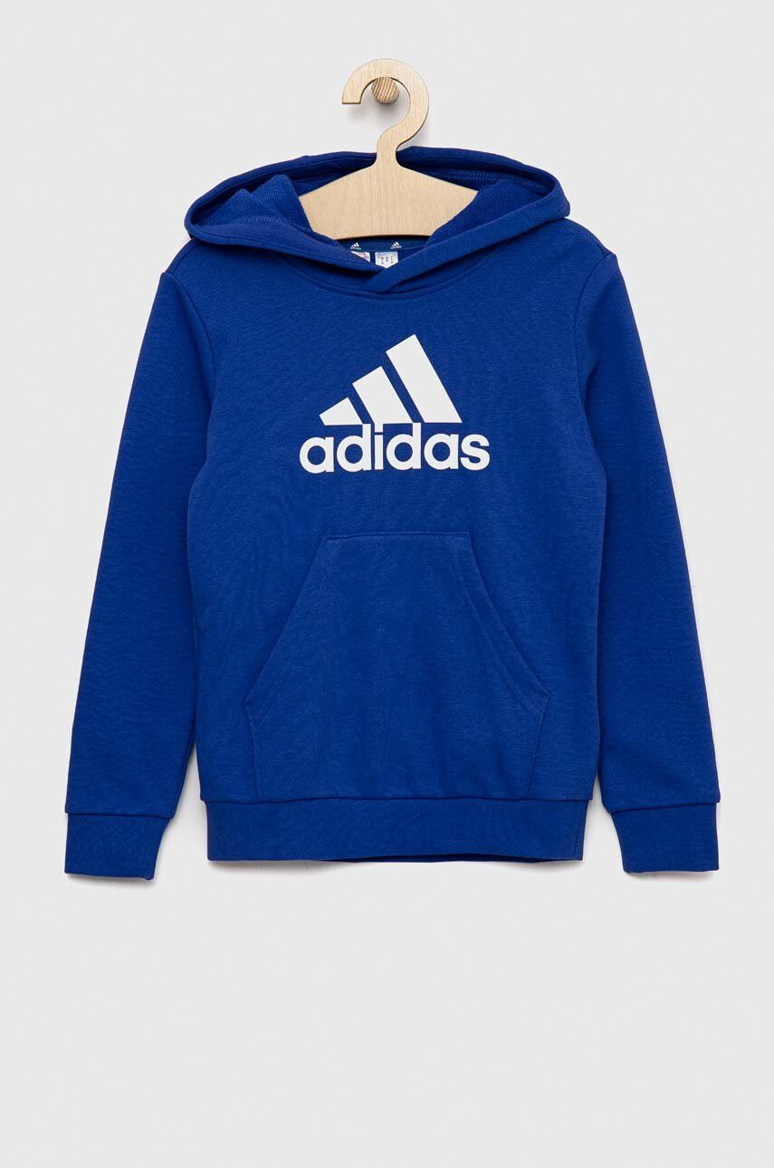 adidas Detská mikina U BL s kapucňou s potlačou - Pepit.sk