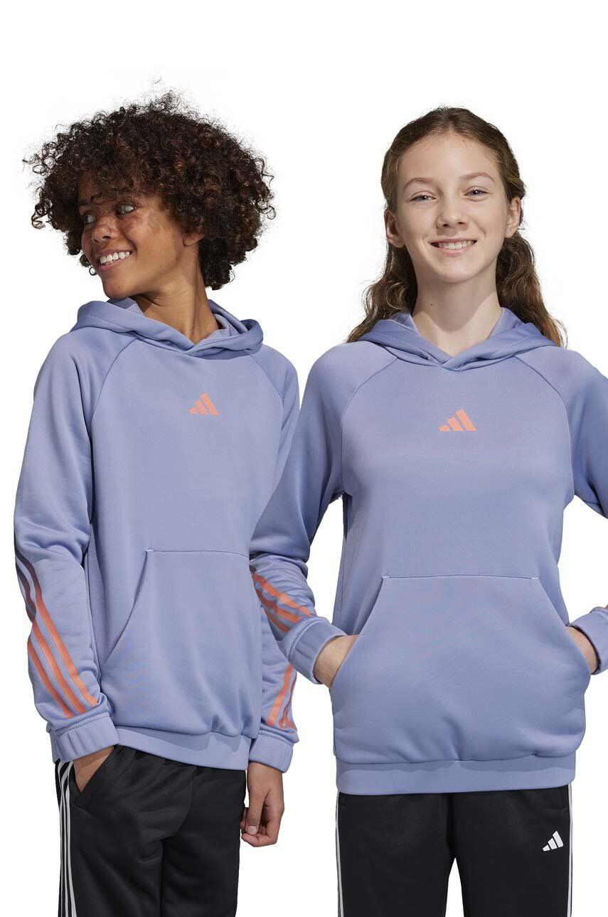 adidas Detská mikina U TI HOODIE s kapucňou s potlačou - Pepit.sk