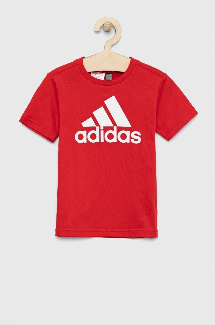 adidas Detské bavlnené tričko LK BL CO - Pepit.sk