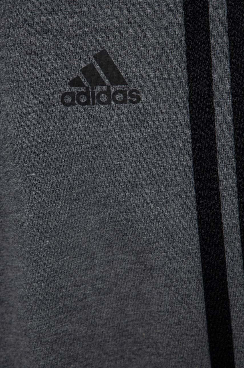 adidas Detské legíny šedá farba s nášivkou - Pepit.sk