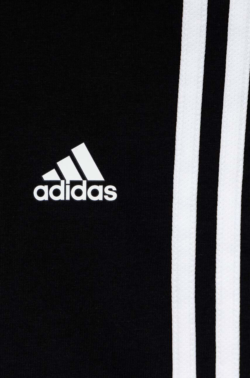 adidas Detské legíny G 3S čierna farba s nášivkou - Pepit.sk