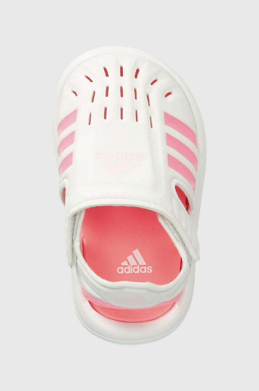 adidas Detské sandále WATER SANDAL I biela farba - Pepit.sk