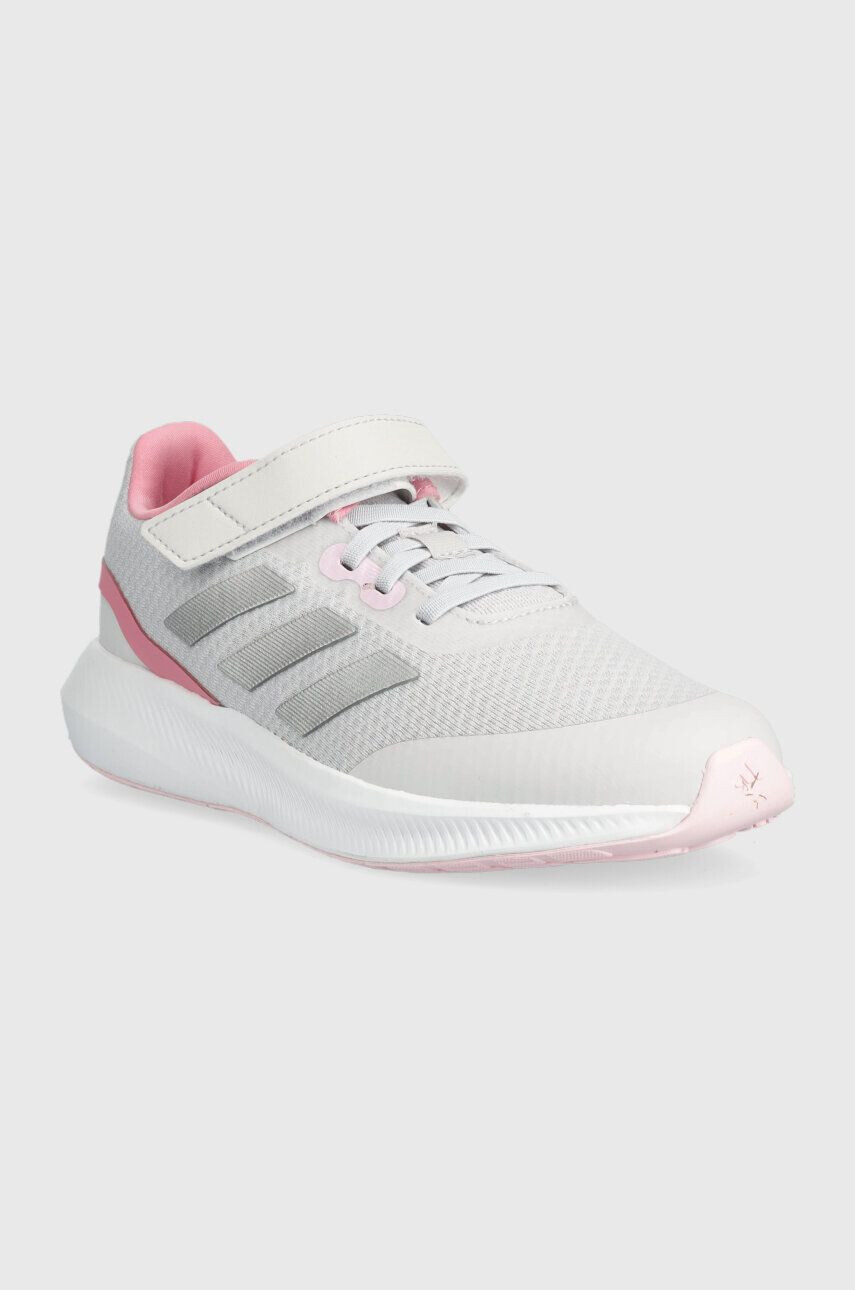 adidas Detské tenisky RUNFALCON 3.0 EL K šedá farba - Pepit.sk