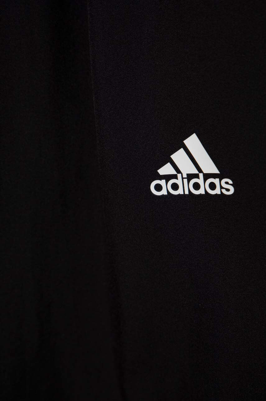 adidas Detské tepláky čierna farba s potlačou - Pepit.sk