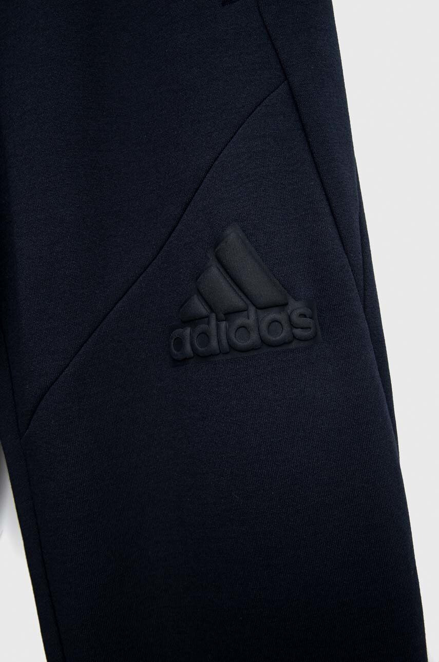 adidas Detské tepláky U FI tmavomodrá farba jednofarebné - Pepit.sk