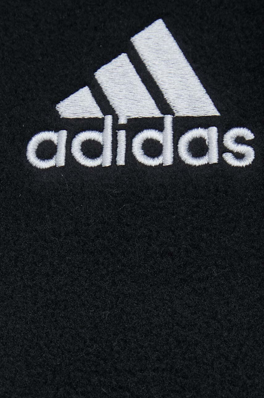 adidas Mikina pánska šedá farba s kapucňou s potlačou - Pepit.sk