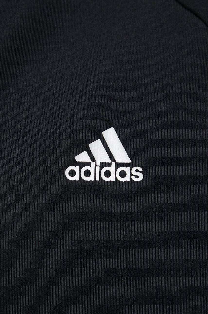 adidas Mikina Dámska ružová farba s kapucňou jednofarebná - Pepit.sk