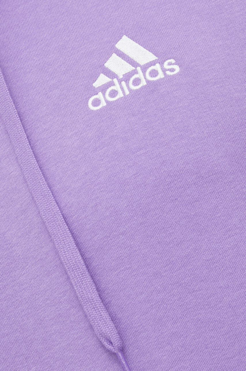 adidas Mikina dámska čierna farba s nášivkou - Pepit.sk