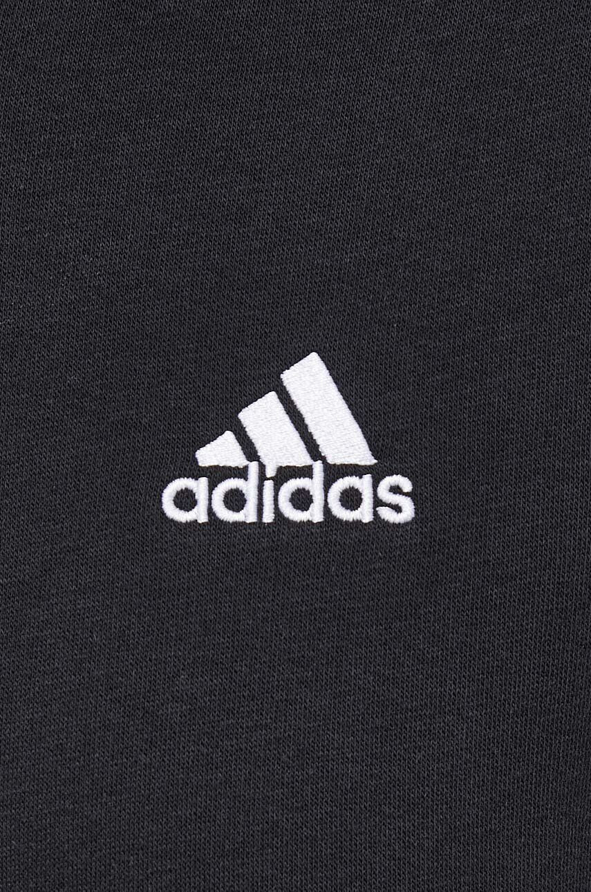 adidas Mikina dámska čierna farba vzorovaná - Pepit.sk