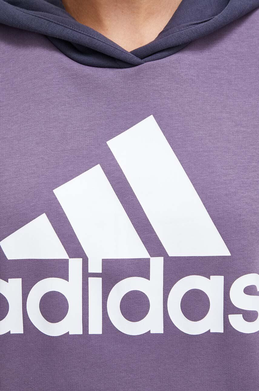 adidas Mikina pánska s kapucňou s potlačou - Pepit.sk