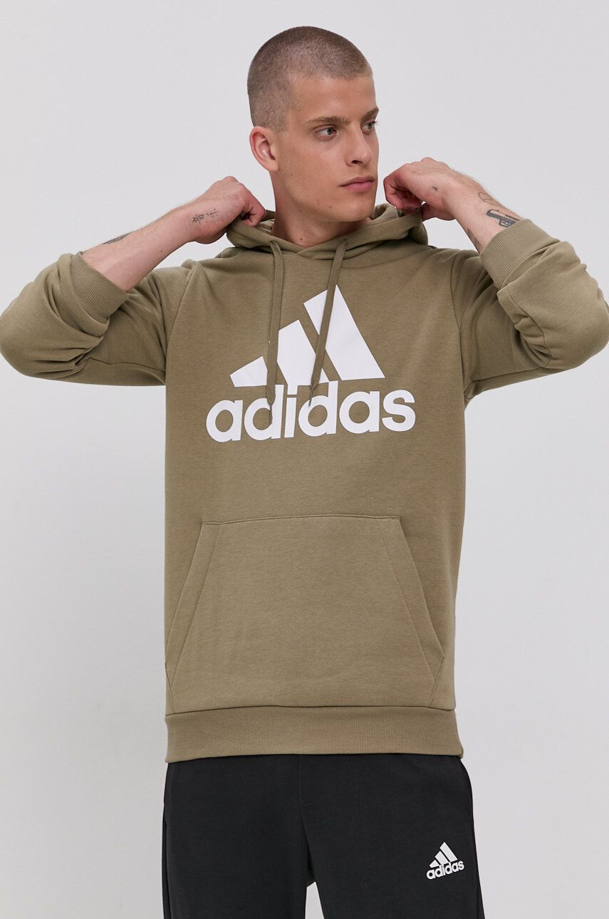 adidas Mikina dámska čierna farba s potlačou - Pepit.sk