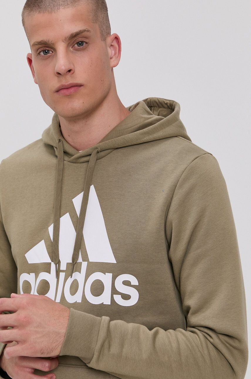 adidas Mikina dámska čierna farba s potlačou - Pepit.sk