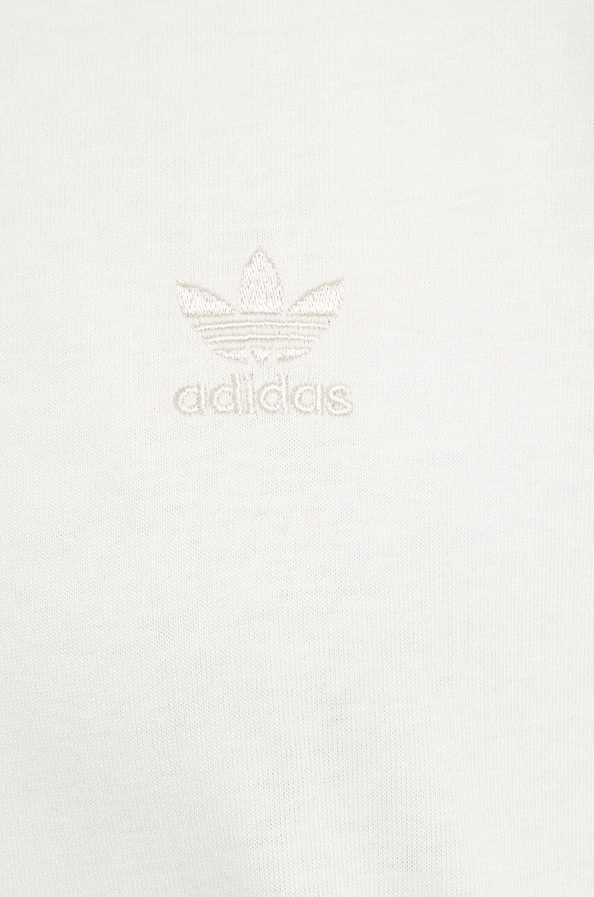 adidas Originals Bavlnené tričko béžová farba - Pepit.sk