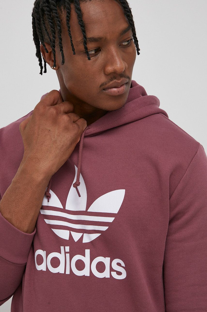 adidas Originals Bavlnená mikina dámska s potlačou - Pepit.sk