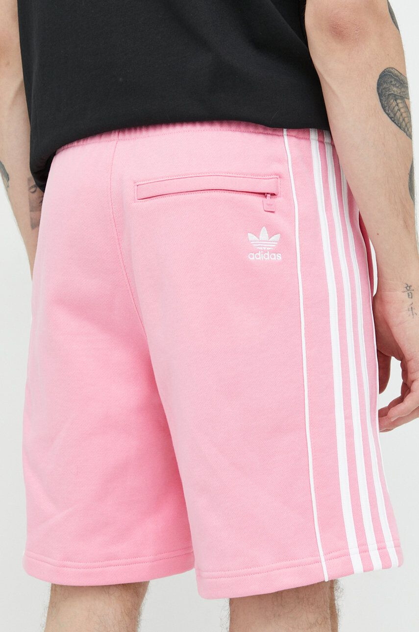 adidas Originals Bavlnené šortky pánske ružová farba - Pepit.sk