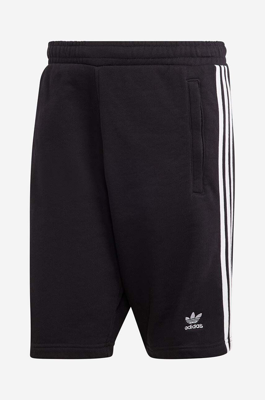 adidas Originals Bavlnené šortky Adicolor Classics 3-Stripes Sweat IA6351-black čierna farba - Pepit.sk