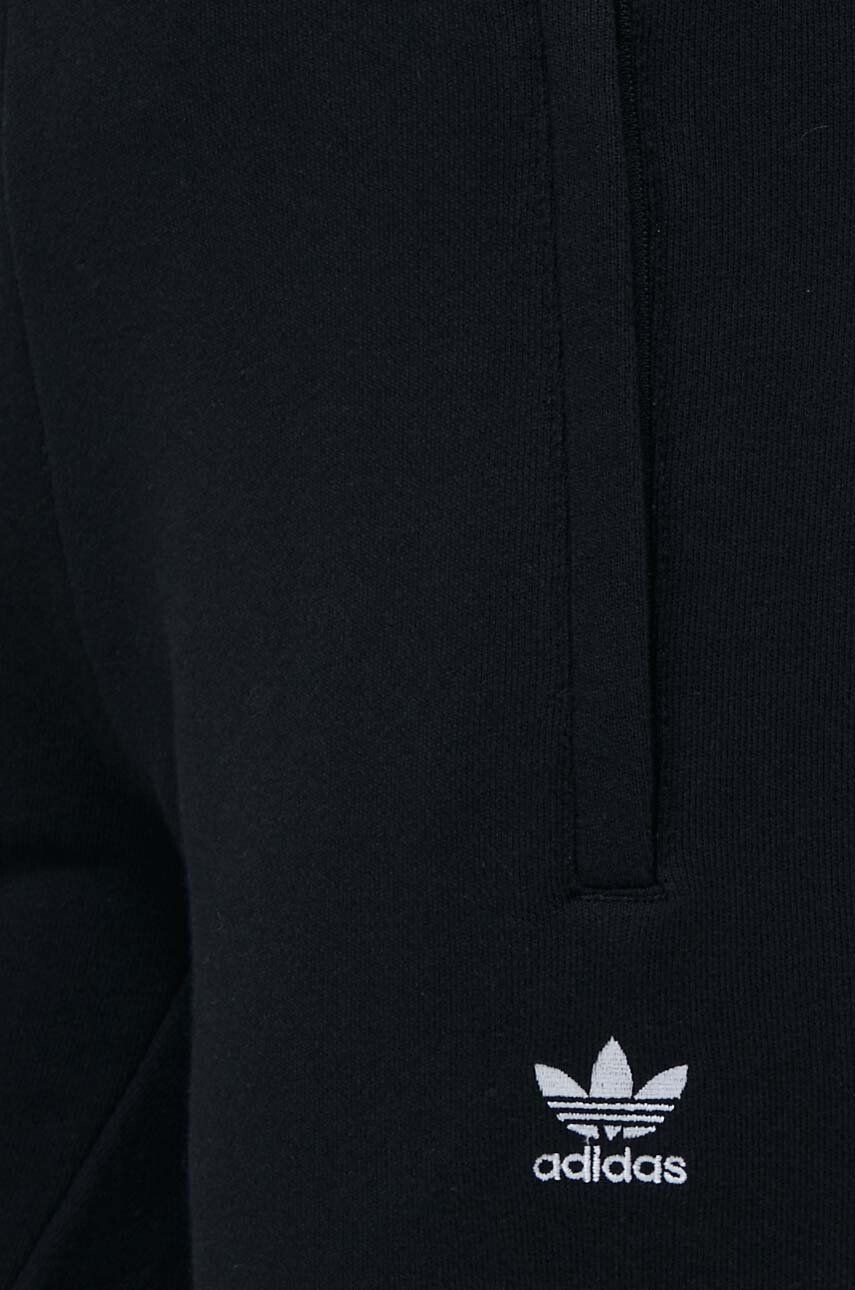 adidas Originals Bavlnené tepláky IA6479-black čierna farba jednofarebné - Pepit.sk