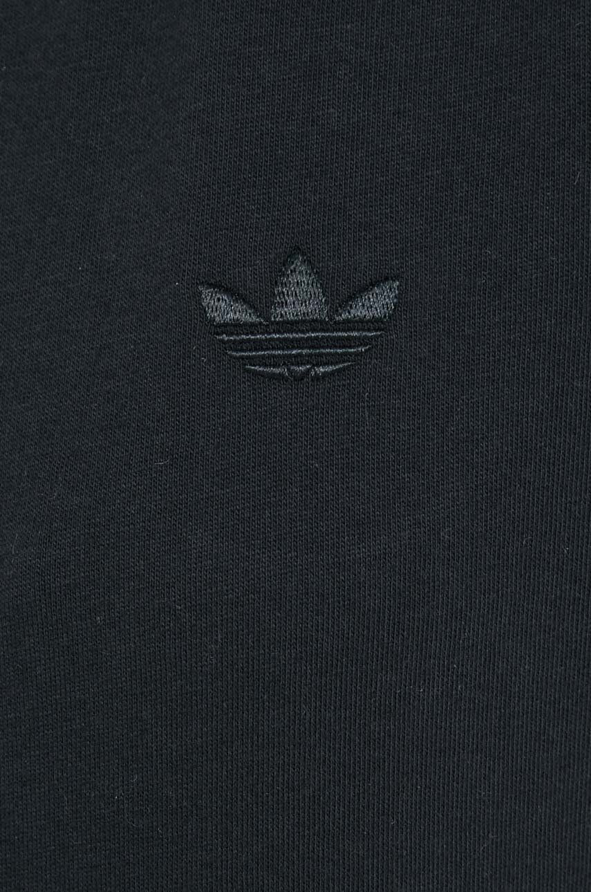 adidas Originals Bavlnené tričko čierna farba - Pepit.sk