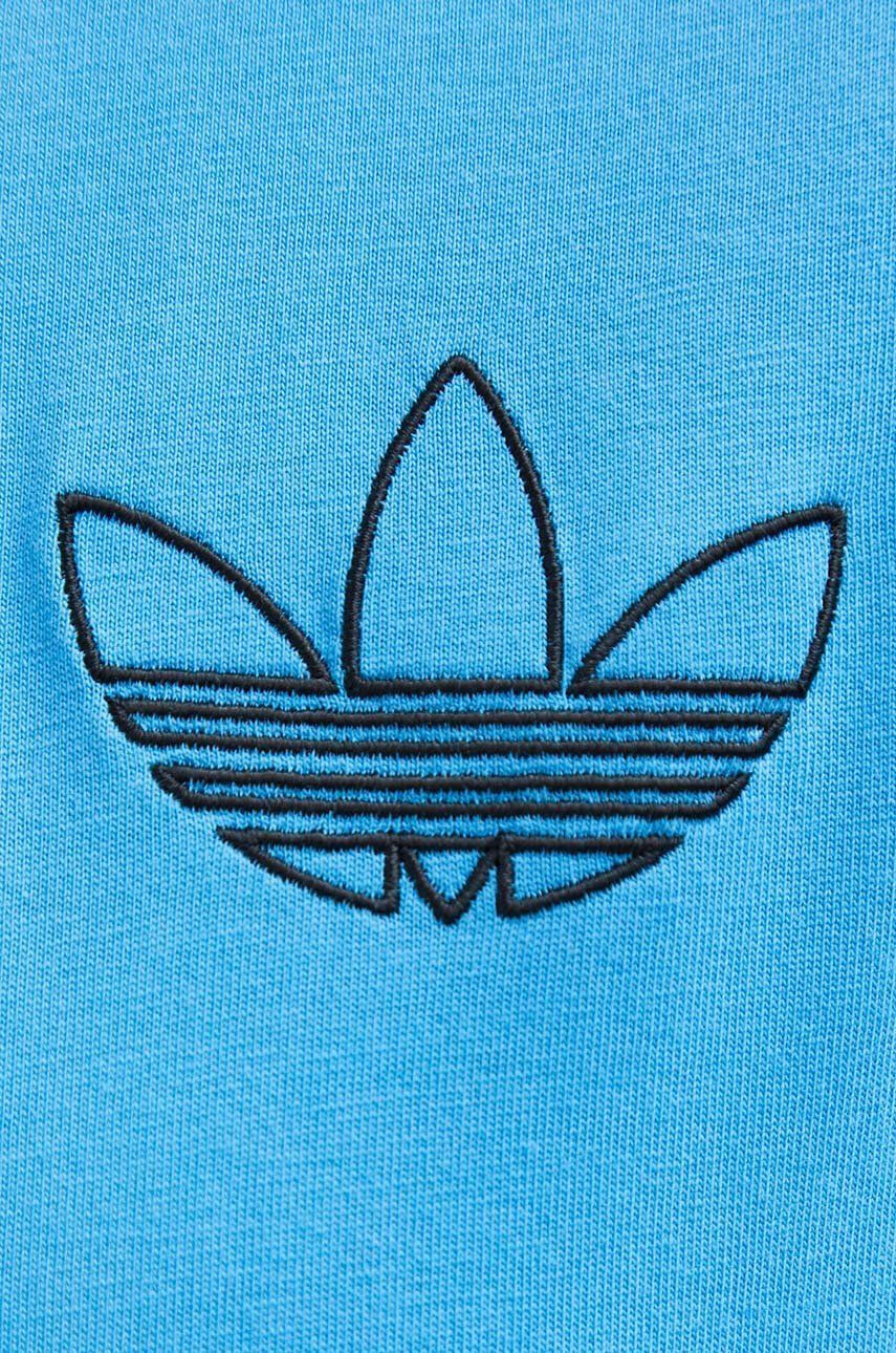 adidas Originals Bavlnené tričko ružová farba s potlačou - Pepit.sk