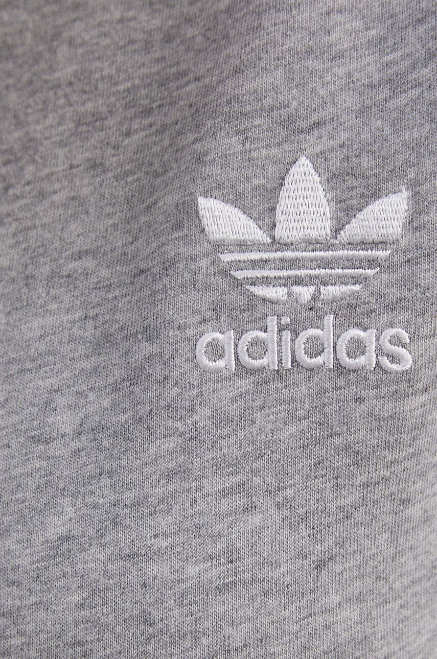 adidas Originals Bavlnené tričko H33576 šedá farba - Pepit.sk