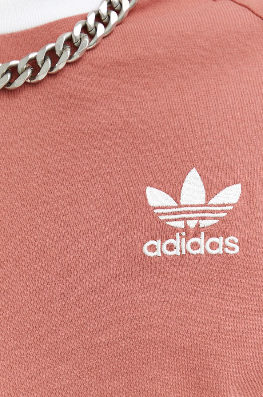 adidas Originals Bavlnené tričko šedá farba melanžový - Pepit.sk