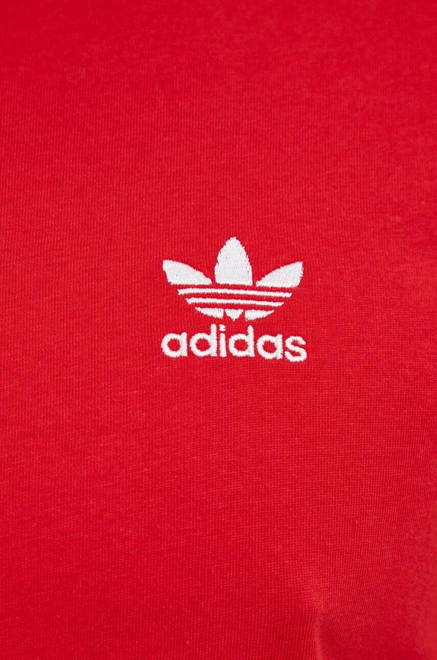 adidas Originals Bavlnené tričko ružová farba - Pepit.sk