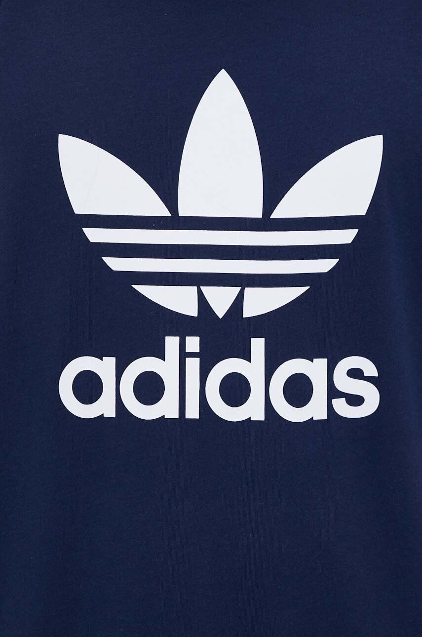 adidas Originals Bavlnené tričko tmavomodrá farba - Pepit.sk