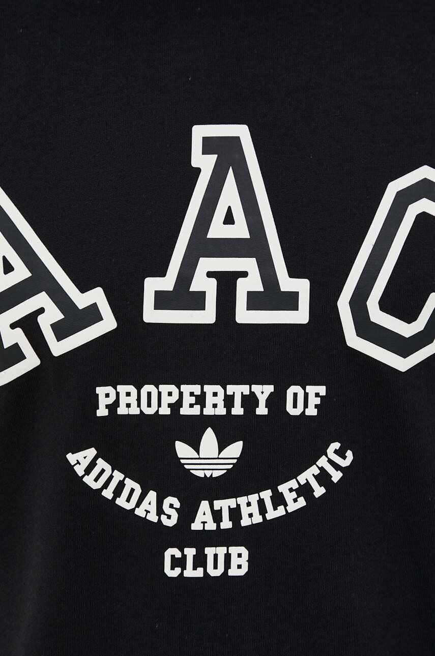 adidas Originals Bavlnené tričko čierna farba - Pepit.sk