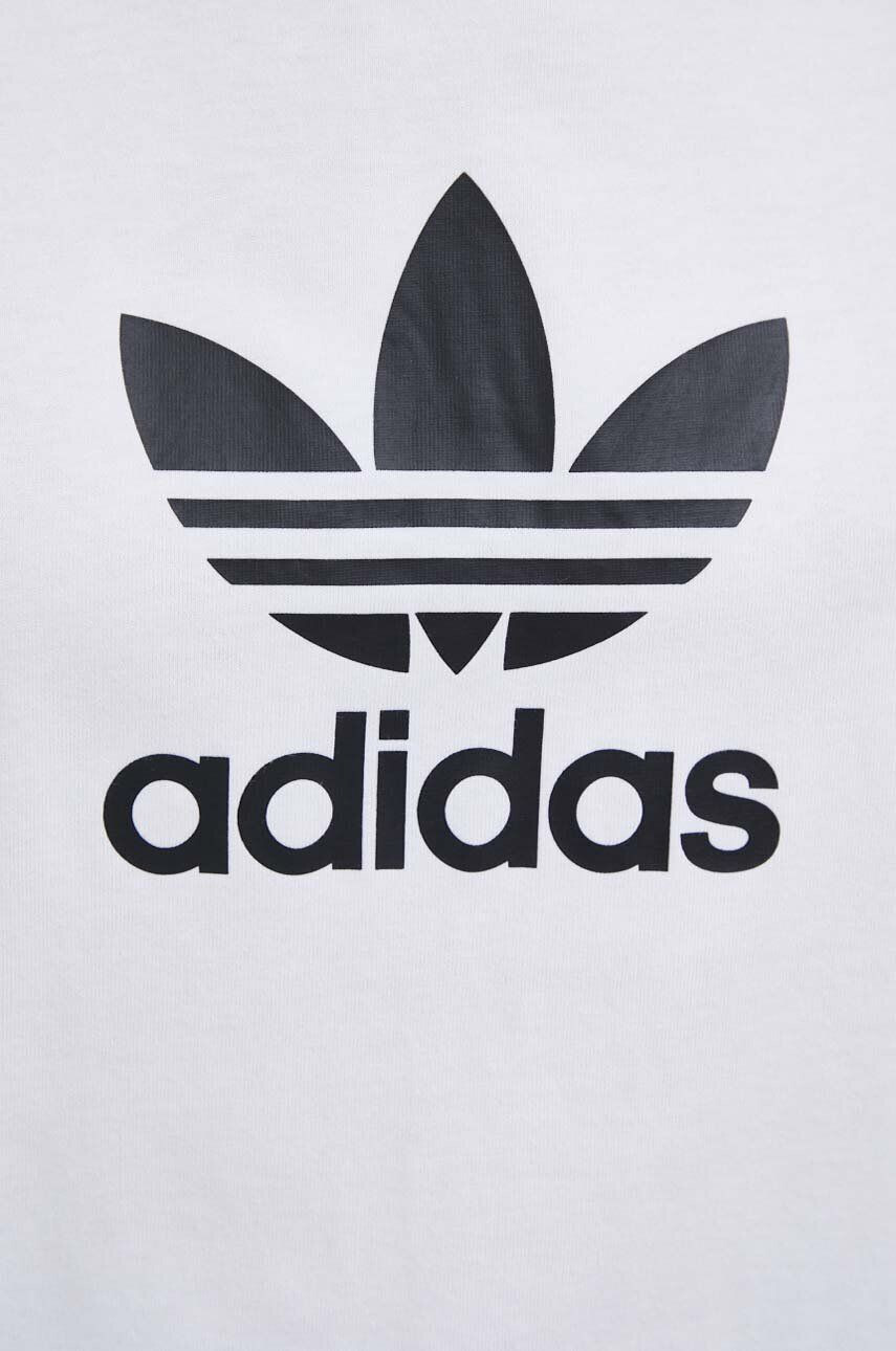 adidas Originals Bavlnené tričko IC5467-WHITE biela farba - Pepit.sk