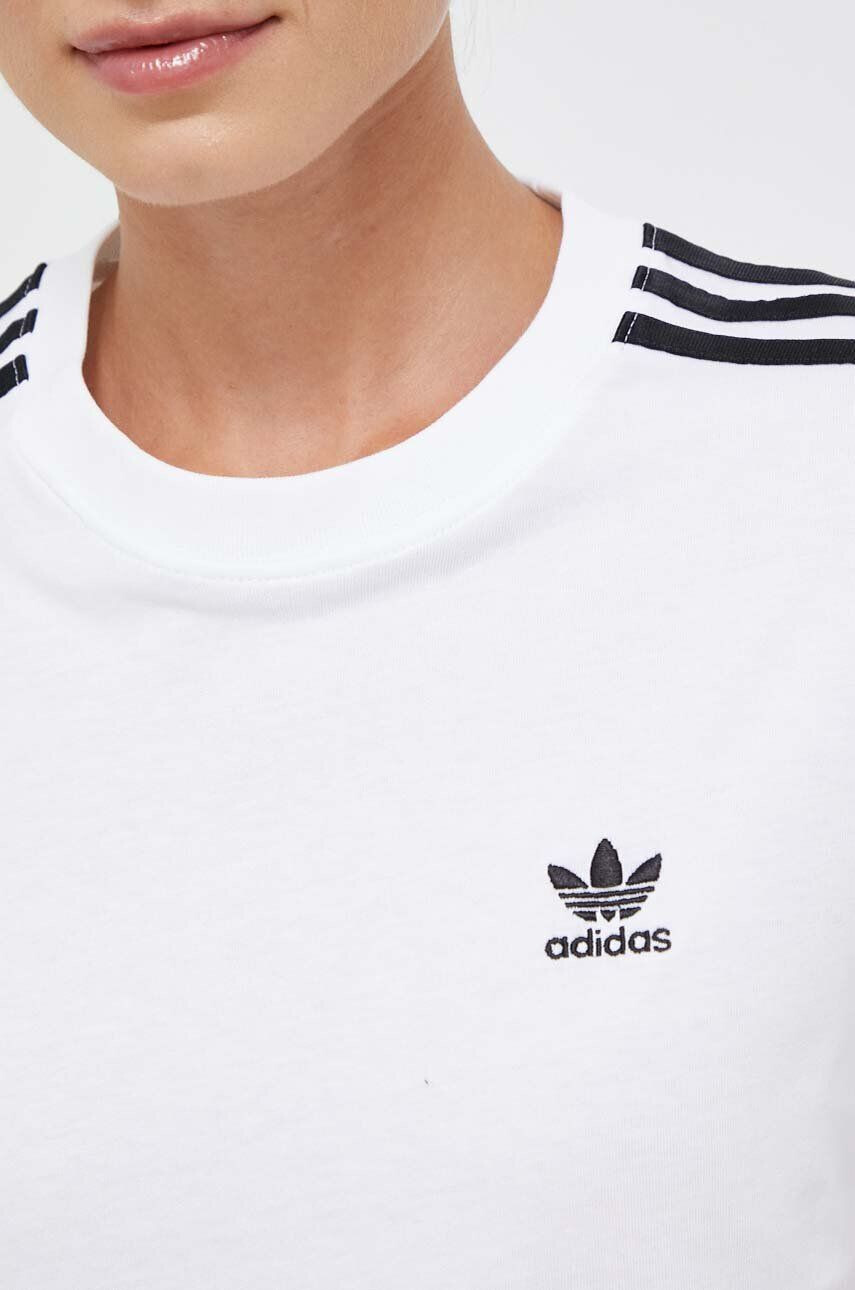 adidas Originals Bavlnené tričko biela farba - Pepit.sk