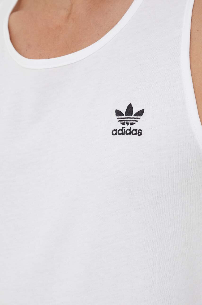 adidas Originals Bavlnené tričko biela farba - Pepit.sk