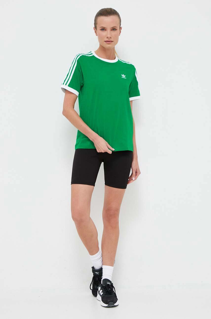 adidas Originals Bavlnené tričko IC5253-black čierna farba jednofarebné - Pepit.sk