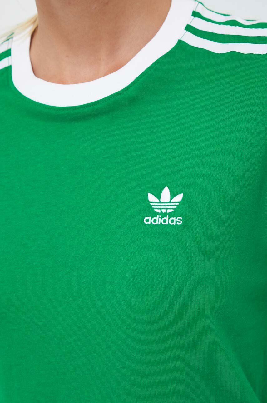 adidas Originals Bavlnené tričko zelená farba - Pepit.sk