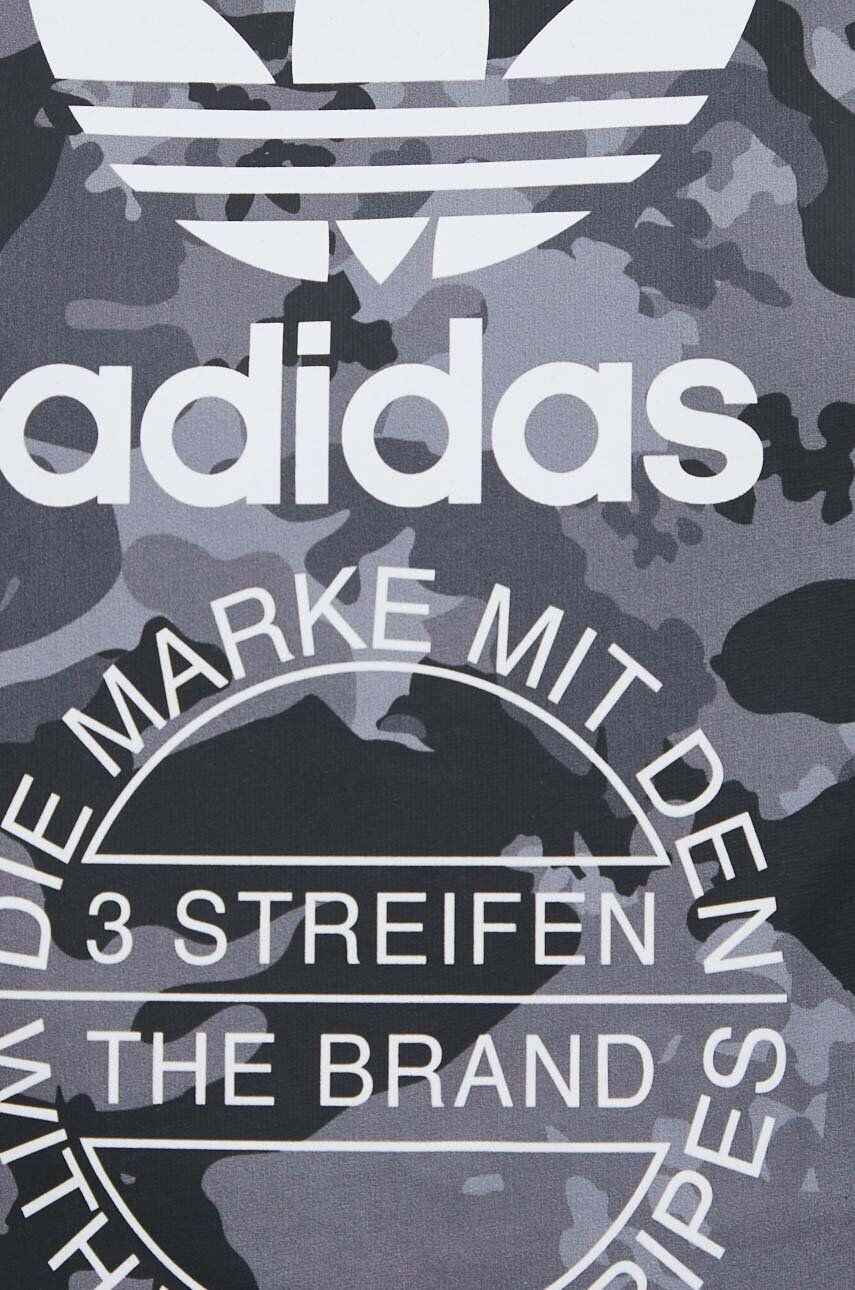 adidas Originals Bavlnené tričko čierna farba s potlačou - Pepit.sk