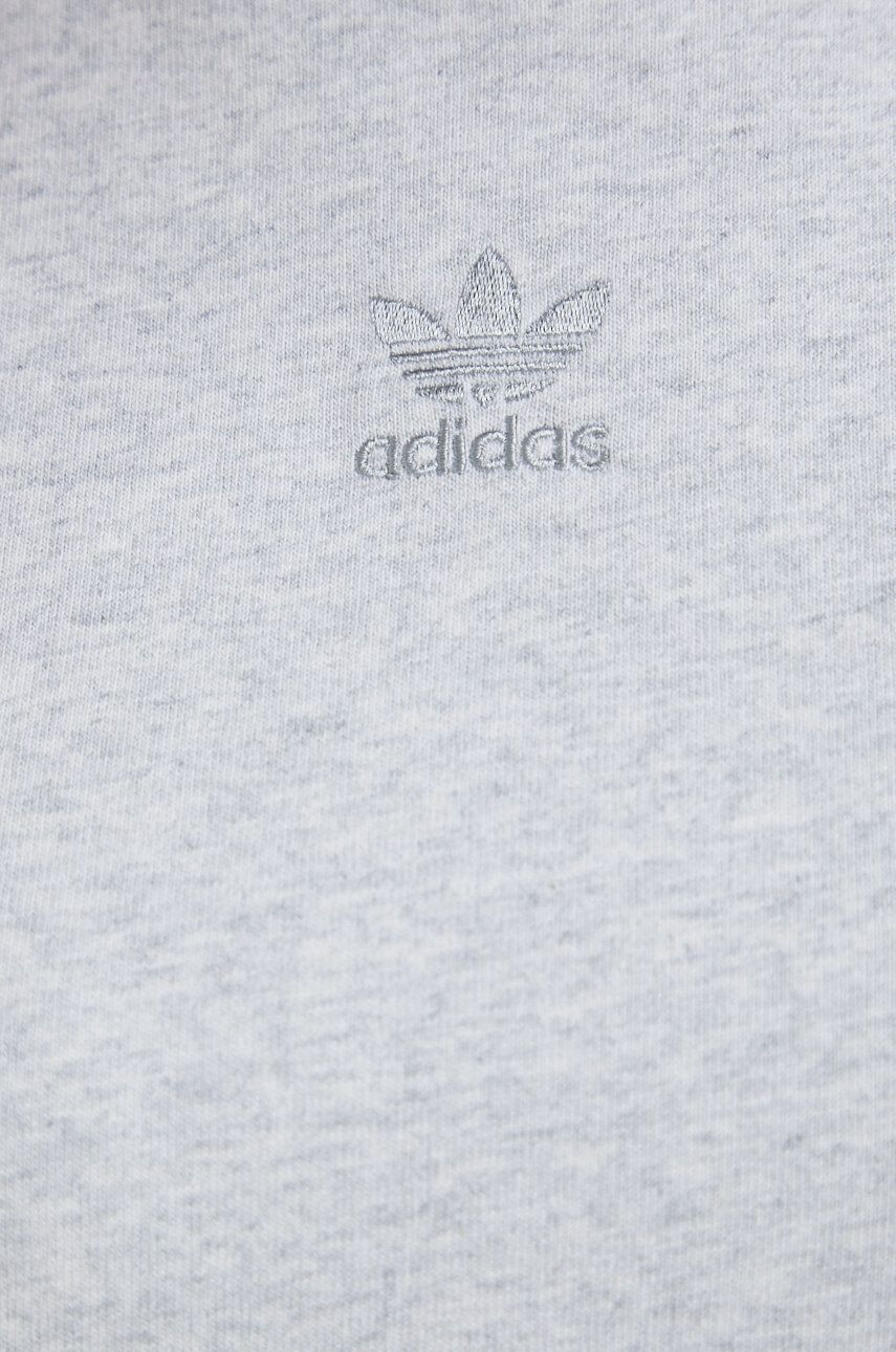 adidas Originals Bavlnené tričko šedá farba - Pepit.sk